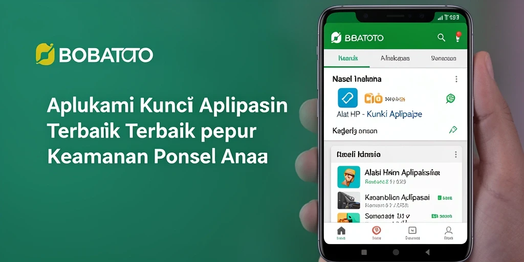 Tampilan antarmuka BOBATOTO yang sederhana dan mudah digunakan.