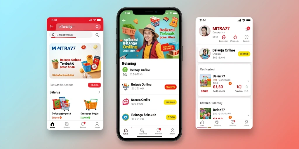 Tampilan antarmuka pengguna MITRA77 yang modern dan fungsional.
