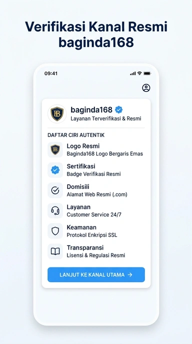 Halaman Resmi Baginda168 untuk Pengguna Android